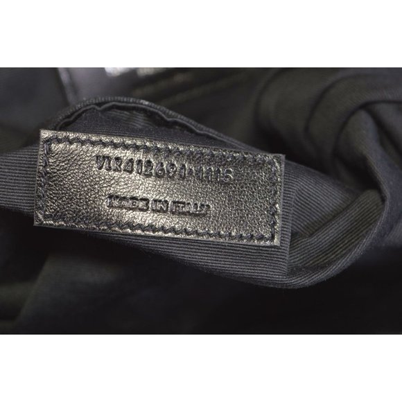 New Saint Laurent YSL 412691 Small Helena Studded Fringed Bucket Crossbody Bag - Picture 8 of 9